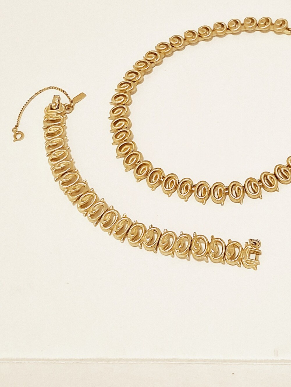 Vintage | Monet | 1950's | Demi Parure | Necklace with Earrings